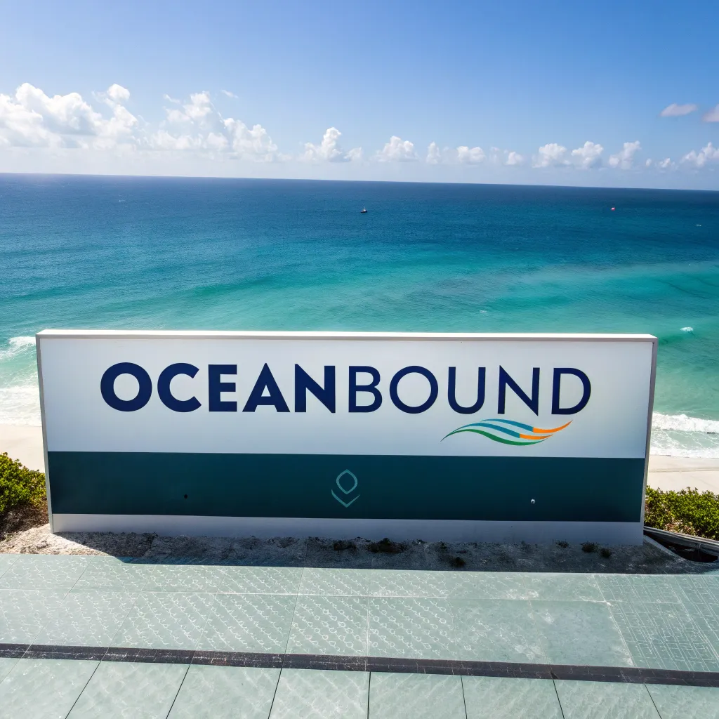 OCEANBOUND Fitness Center Logo